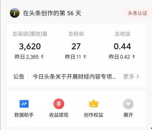 头条原来收益不见了,揭秘原因及应对策略
